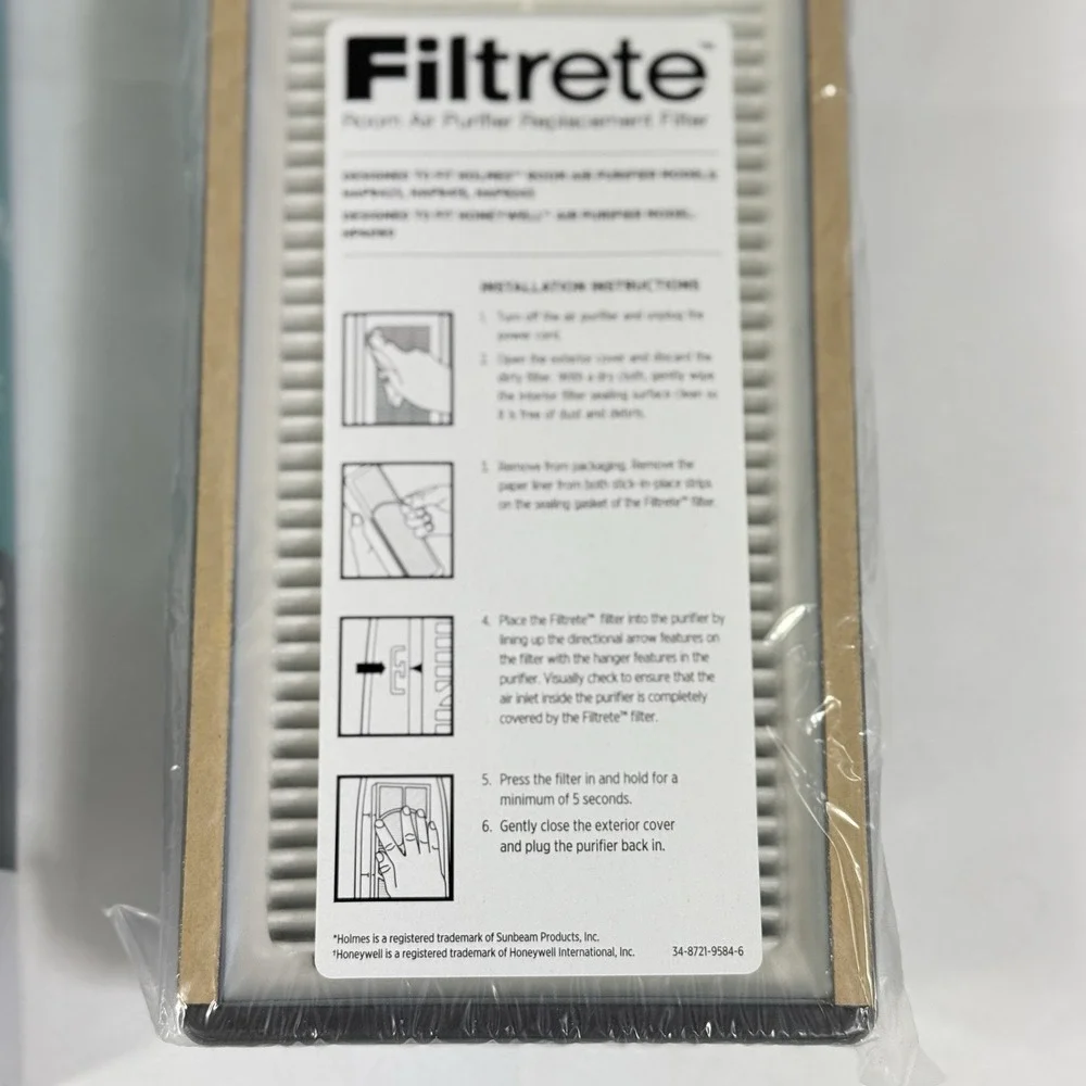 3M Filtrete A/D/H Allergen Reduction Plus Odor Reduction HEPA Type 95% Filter